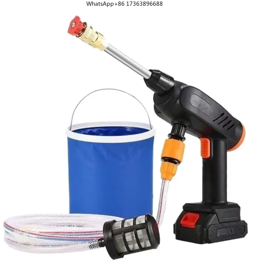 

Портативная беспроводная мойка высокого давления на литиевой батарее для автомобиля, бытовая, новая, высоконапорная