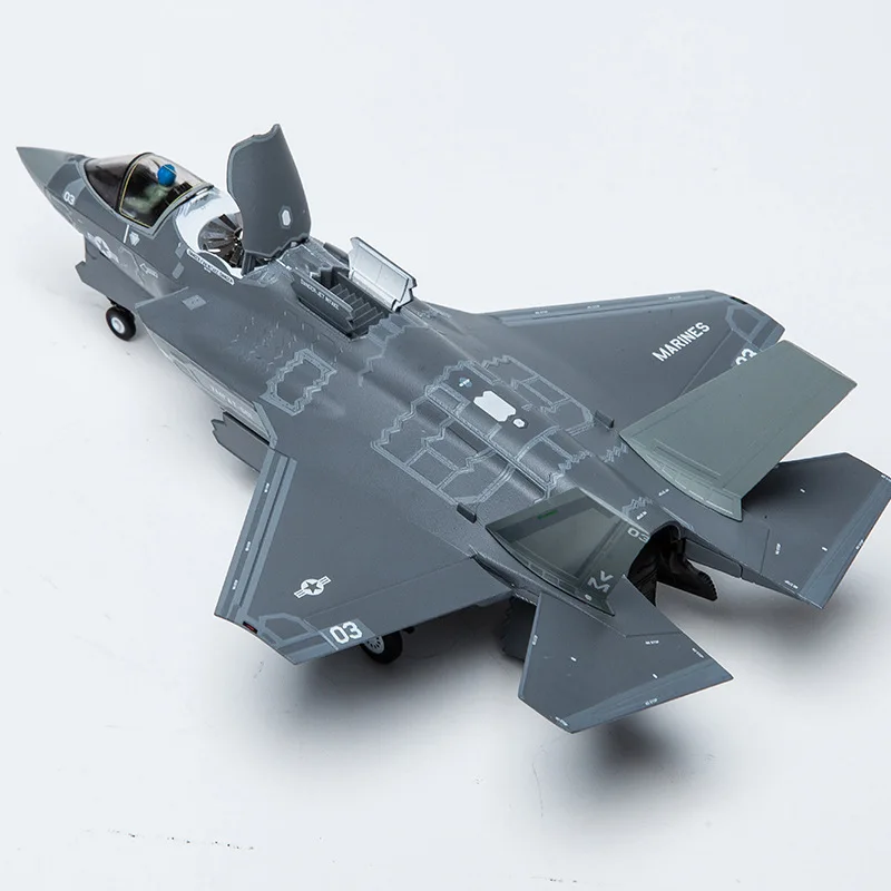 1: 72 F35b Aircraft Model Foam Model Simulation Bomber Alloy Fighter Model Toy Exquisite Collection Aircraft Model Decoratio