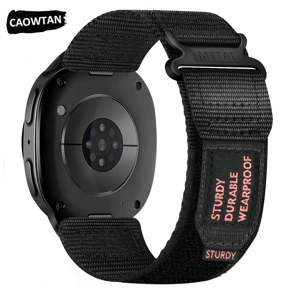 Tactical Sport Nylon Band for Samsung Galaxy Watch8 40mm 44mm Ultra 2025 47mm Watchband Bracelet for Galaxy Watch 8 Classic 46mm