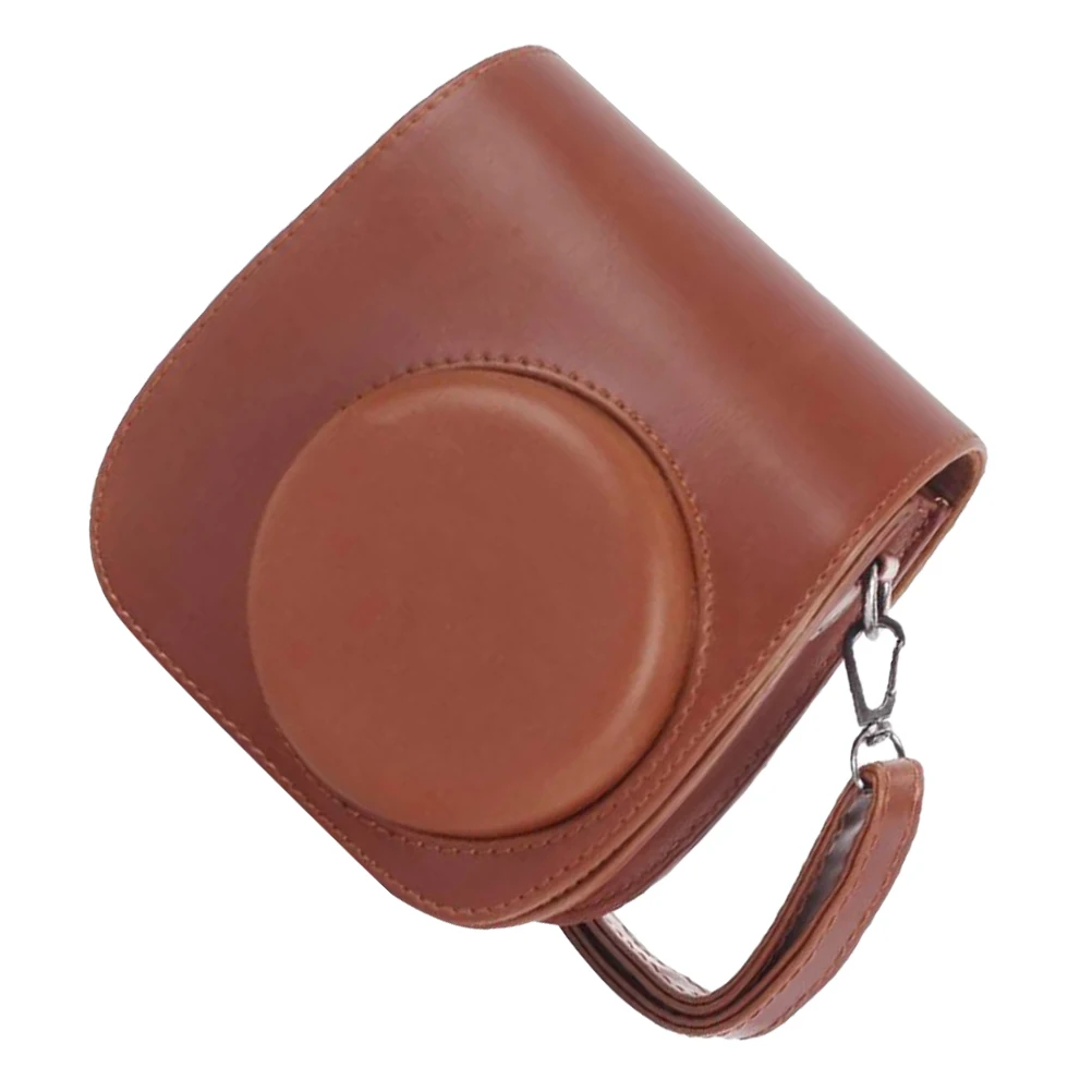 

Camera Bag Shockproof Small Pouch Storage Crochet Bags for Dslr Cameras Reverse Lining Stylish