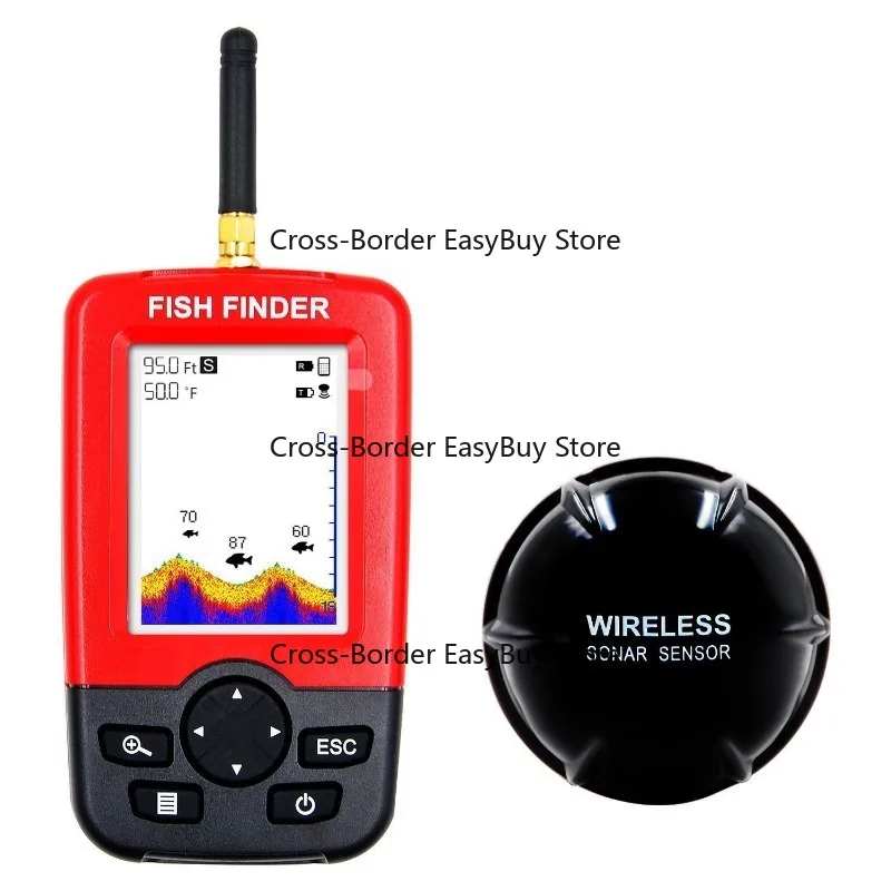 Wireless Fish Finder Sonar Underwater Visual HD Fishing Detector Mobile Ultra--sound Fish Finder Sonar Hot Selling