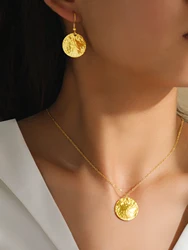 Stainless Steel Jewelry Set Fashion Hanging Small Eyes Earrings Bracelets Necklaces 3 Piece Jewelry Set For Women Jewelry Gifts