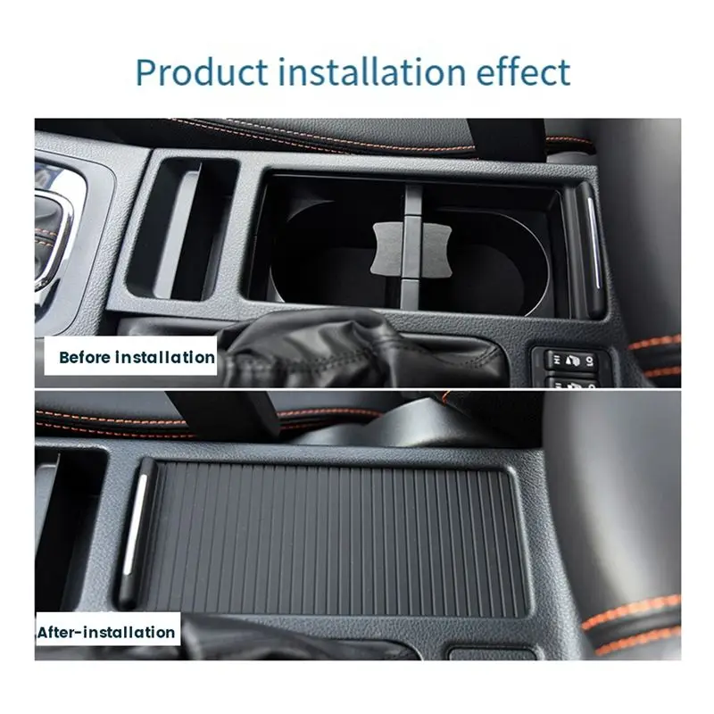 A22E-Car Center Console Cup Holder Cover Slide Roller Blind 66155-AG100JC For Subaru Impreza WRX Sti Outback Legacy 2003-2020 - view 4