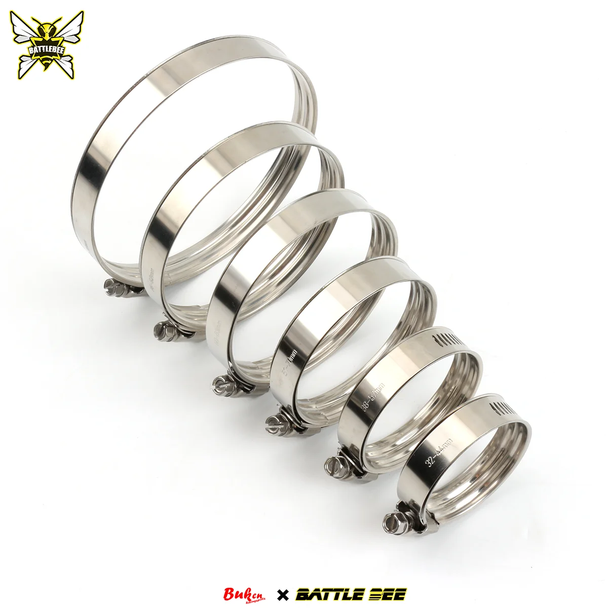 

1 PC New Stainless Steel Hose Clamps T Bolt Exhaust Pipe Clip Sealing Welding Marine Clip Repair Tool Hardware Accessories