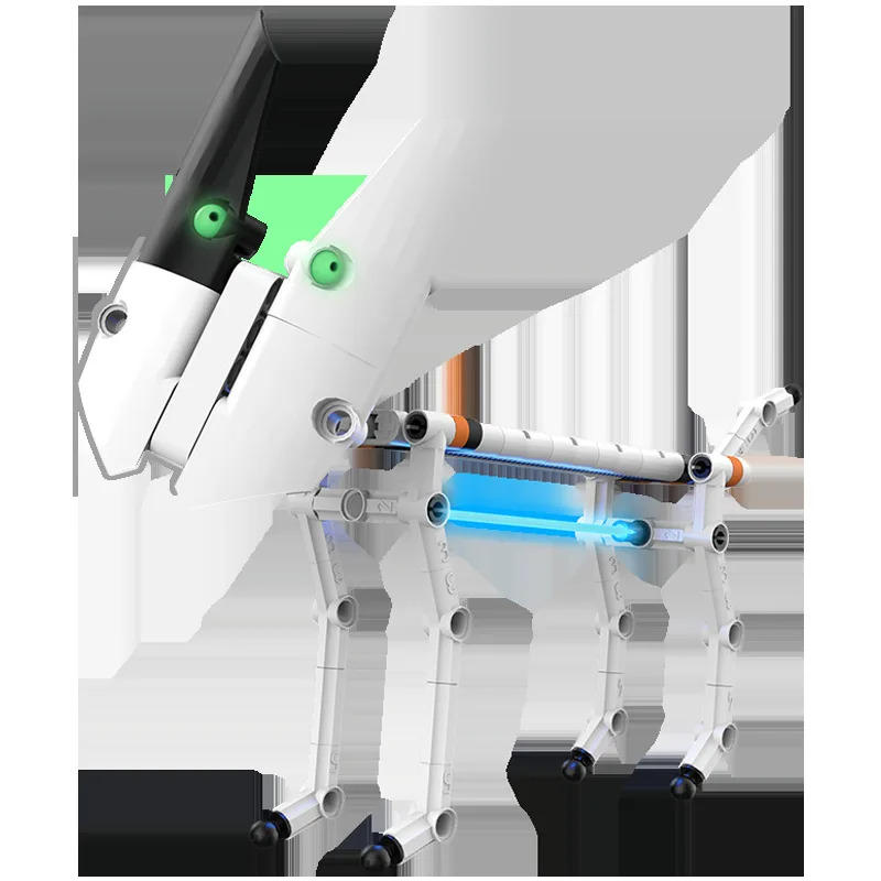 MOC Cienka Lampa Piesek Magnetyczna Lampa Zestaw Klocków Konstrukcyjnych DIY Kreatywna Zabawka dla Chłopca Kolekcja Edukacyjne Klocki