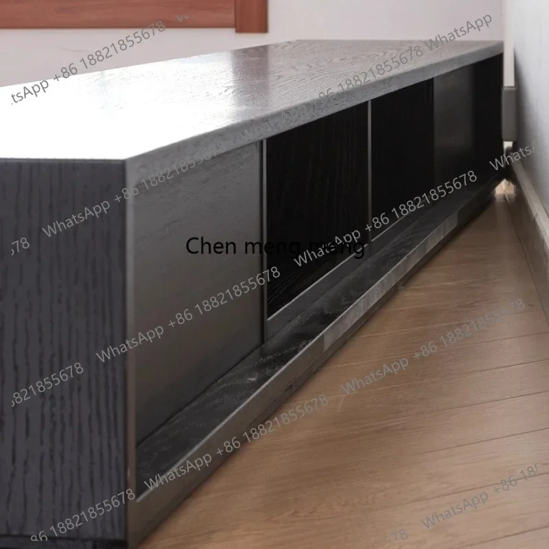 M138Console Monitor Tv Stands Minimalist Wood Modern Drawers Filing Tv Stands Cabinets Designer Muebles Para Tv Salon Furniture