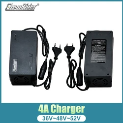 36V 48V 52V Lithium Battery wide voltage Charger for Electric Bike, Li-ion Battery Pack, 42V, 54.6V, 58.8V, DC, XLR