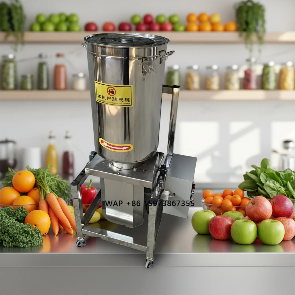 Automatic Vegetable and Fruit Juicer Motorized Coconut Juicer & Fruit/Vegetable Crusher Pulp Processing Beating Machine