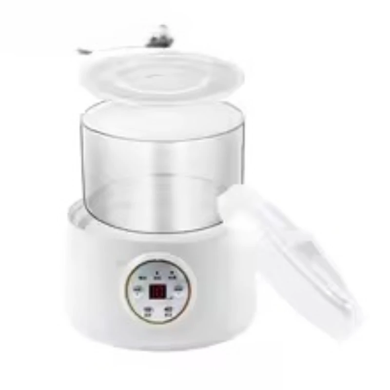 1.7L 電気ミニヨーグルトメーカー 自動多機能DIY納豆酒発酵機 発酵器 酸乳ガラスポット