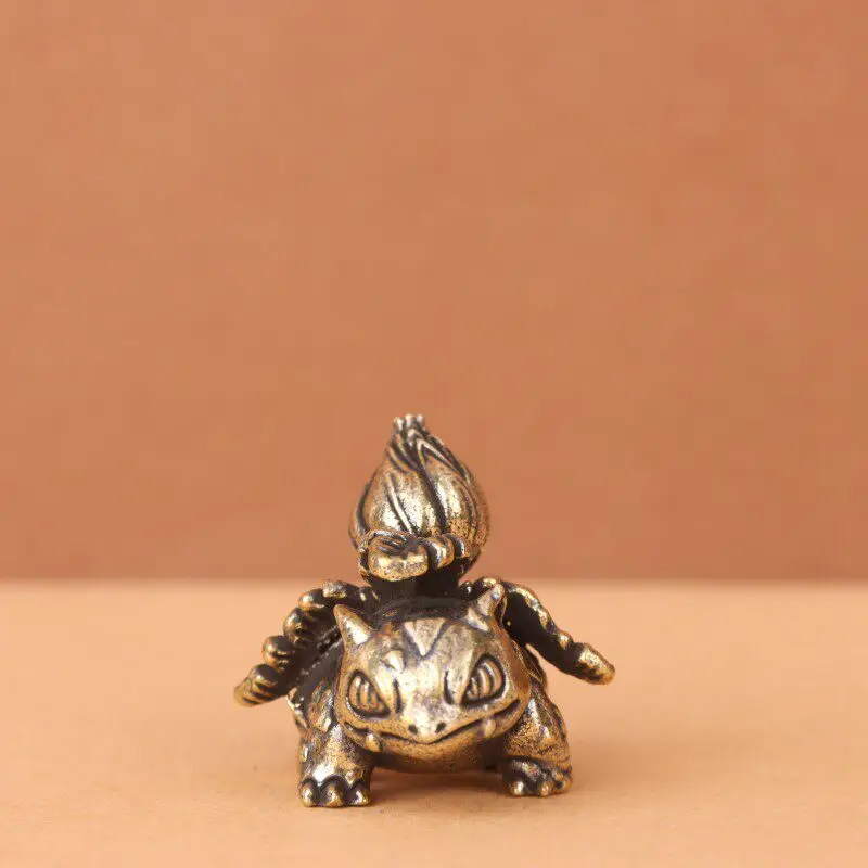 Pokémon Messingfigur Glurak Blastoise Dragonite Bulbasaur Brüllender Flugdrache Statue Tierfiguren Modell Dekoration Geschenk – Detail 7