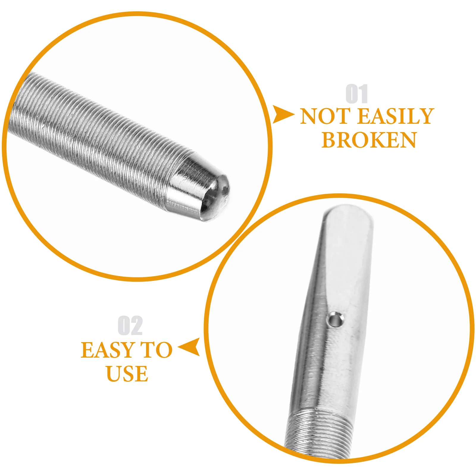 

10pcs Piano Tuning Pin Repair Tool Keyboard String Adjustment Maintenance Accessory Tuning Spanner Tool For Piano Technicians