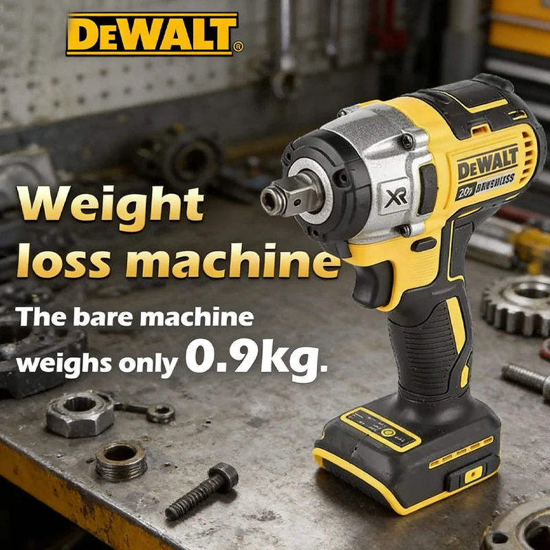 

DEWALT DCF880 Cordless Impact Wrench 20V 2300RPM Rechargeable Electric Lithium Battery Powered Wrench Non-Inclusive of Battery
