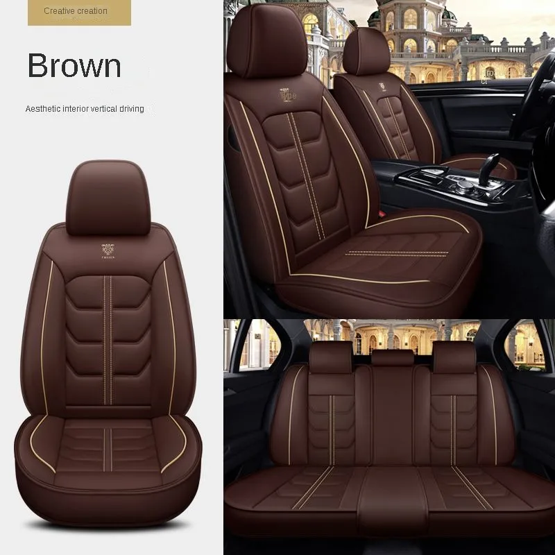 YUCKJU Car Seat Cover leather For Citroen All Models C4-Aircross C4-PICASSO C4 C5 C6 C2 C3 C-Elysee Auto C-Triomphe Accessories