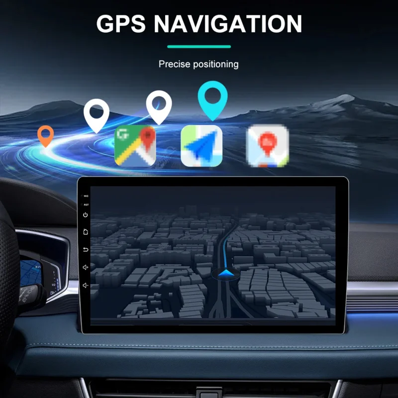 أندرويد 14 Carplay راديو السيارة لتويوتا هايلكس ريفو فيجو IMV 2016 2017 الملاحة نظام تحديد المواقع مشغل وسائط متعددة واي فاي + 4G ستيريو فيديو BT