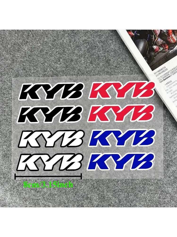 AliExpress NONE 1set KYB Suspension Logo Vinyl Stickers, Multi-color Waterproof Decals for Motorcycle Front Fork Off-road Bike
