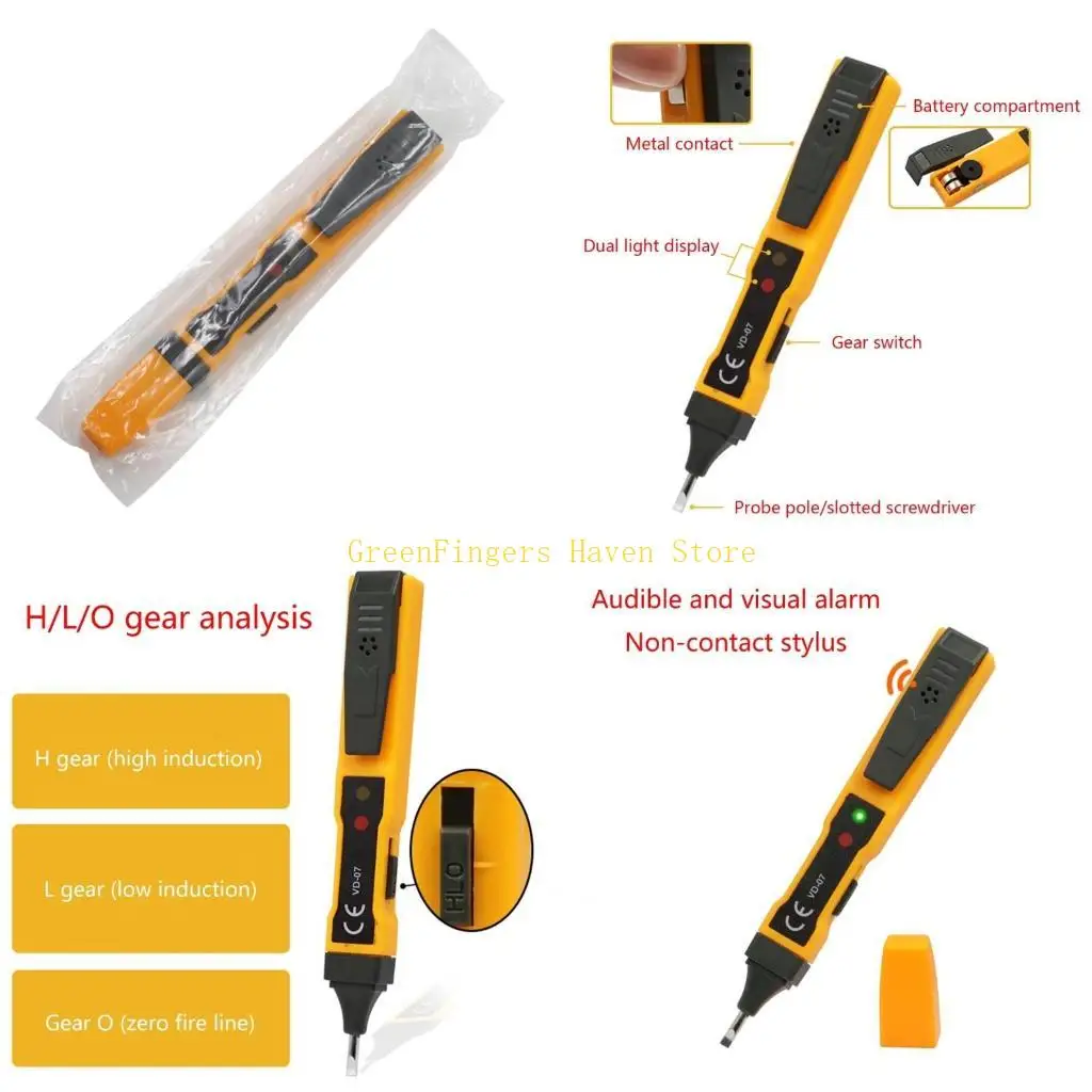 

F68D Pocket Tester Tescer Live-Null проволоки Электрический тестер провод провода провод провод