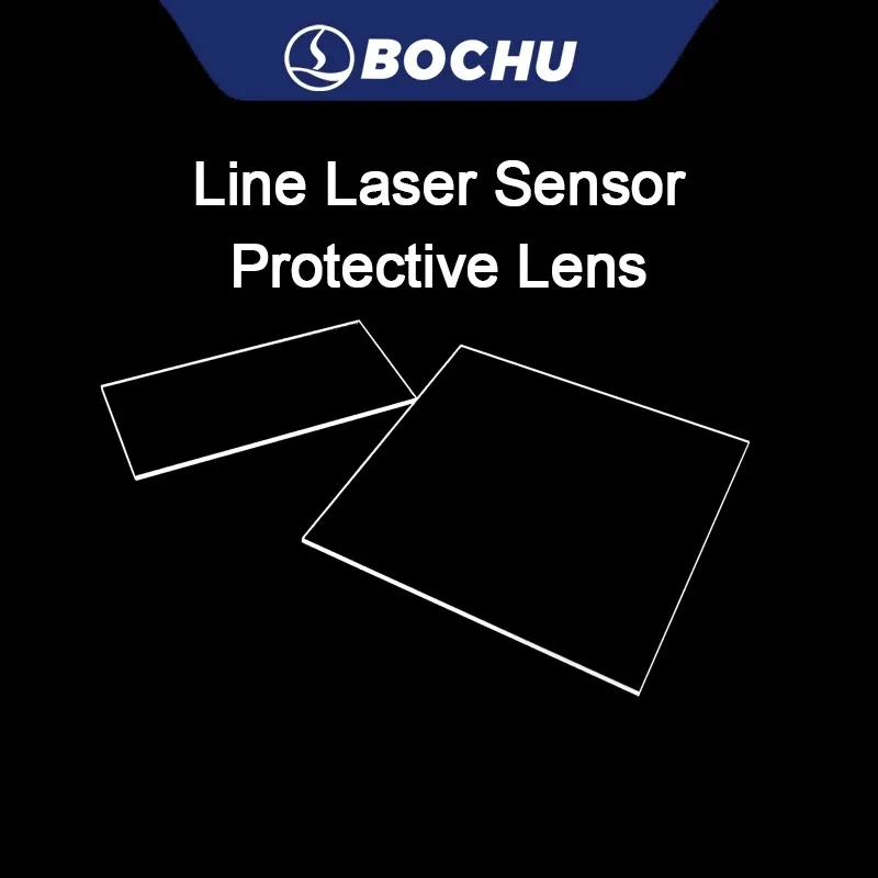 BOCHU Line Laser Sensor Protective Windows BCW101R-E/BCW181P/BCW181P-M Camera Lens L53.7W26.6T1MS L58.8W54.8T1MS