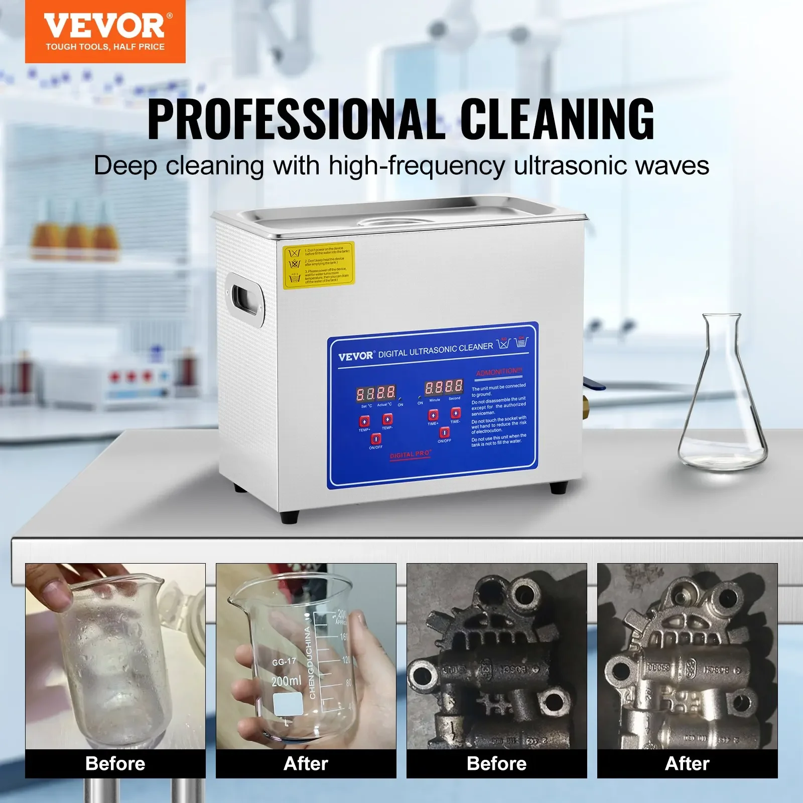 Vevor Ultrasonic Cl… - image