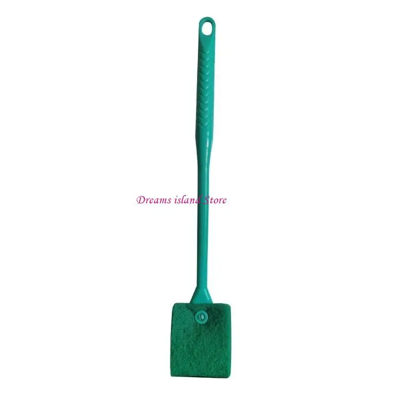 Aquários Tanques peixes Algas vidro Raspagers Limpador vidro raspe esponjas Brush HX6C
