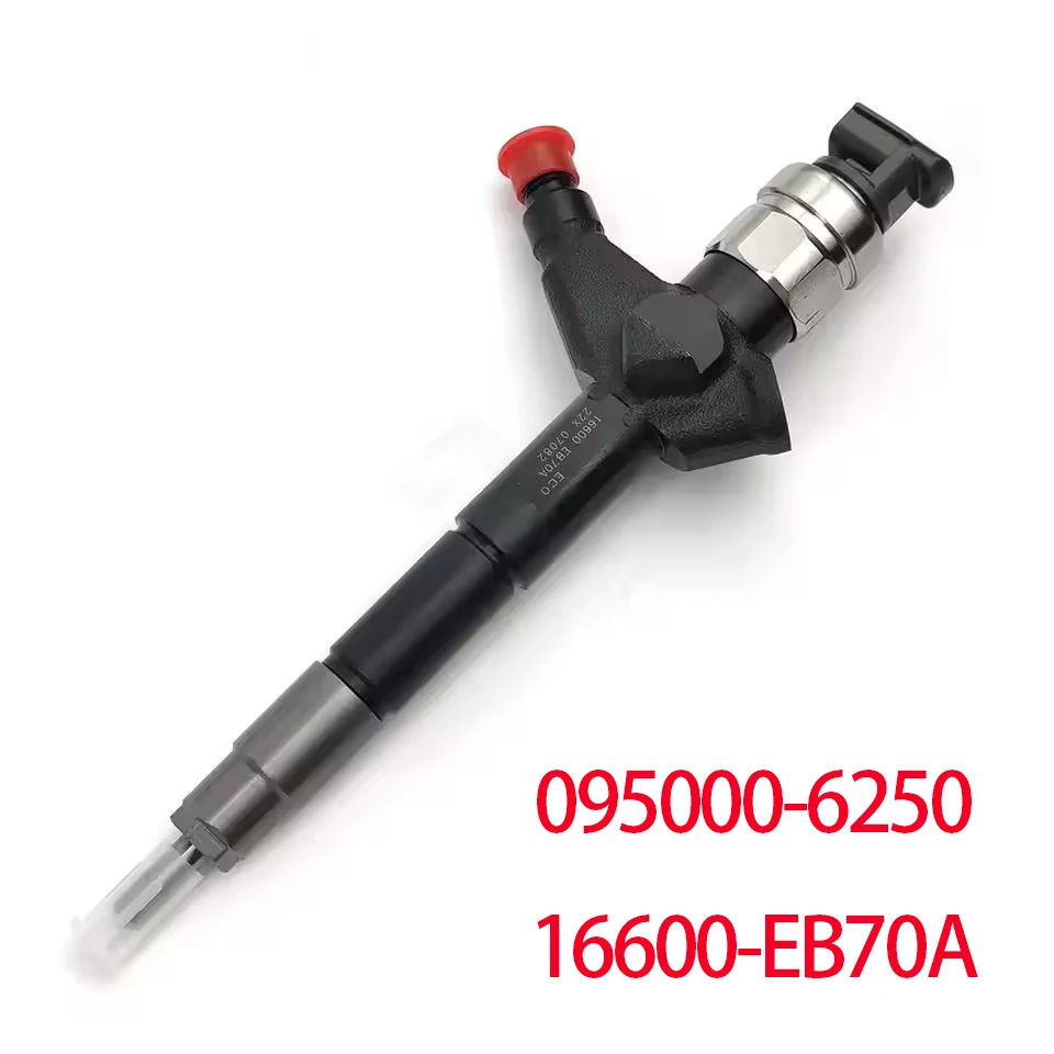 095000-6250 Diesel Fuel Injector 16600-EB70A for YD25 Nissan Navara & Pathfinder R50 2006 UP 2.5L YD25DDTI 16600-EB70B