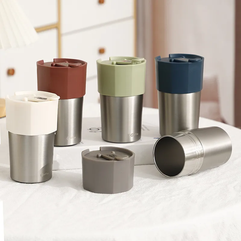 

Дорожная Термокружка 300 мл, Термокружка, бутылка для воды для подарков, двойная кофейная кружка из нержавеющей стали 304, Герметичный Термос, кружка