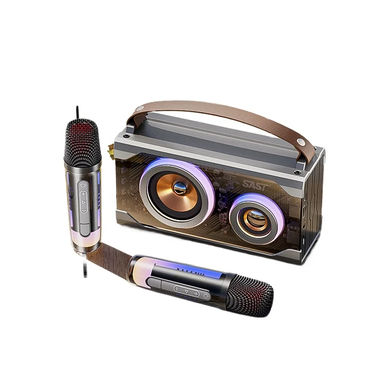 

Singing Karaoke Audio Microphone Microphone All-in-One Home Home KTV Speaker Set
