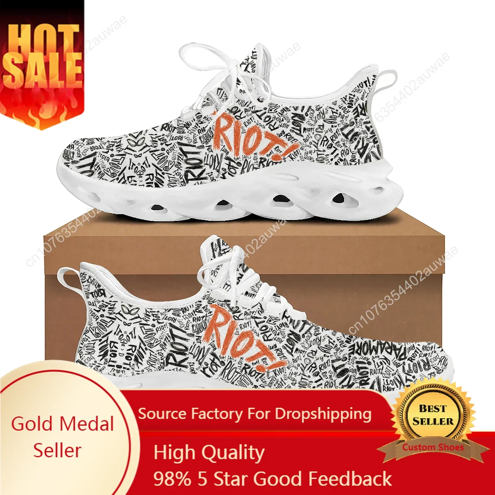 

Paramore Rock Band Pop Sports Shoes Mens Womens Teenager Kids Children Sneakers Casual Custom High Quality Couple Shoes White