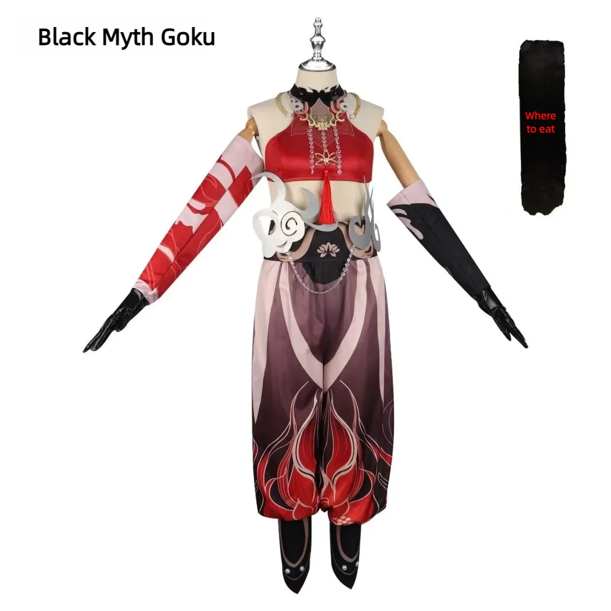 Black Myth Wukong cosplay Nezha female game same style costume cosplay anime character costume