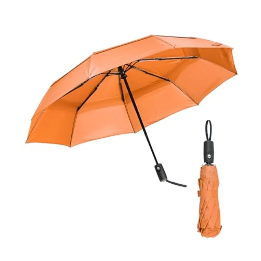 

Mr. Pen- Windproof Travel Umbrella, Small Water-Resistant Automatic Folding Umbrella for Rain and Sun, Light, Compact and Porta