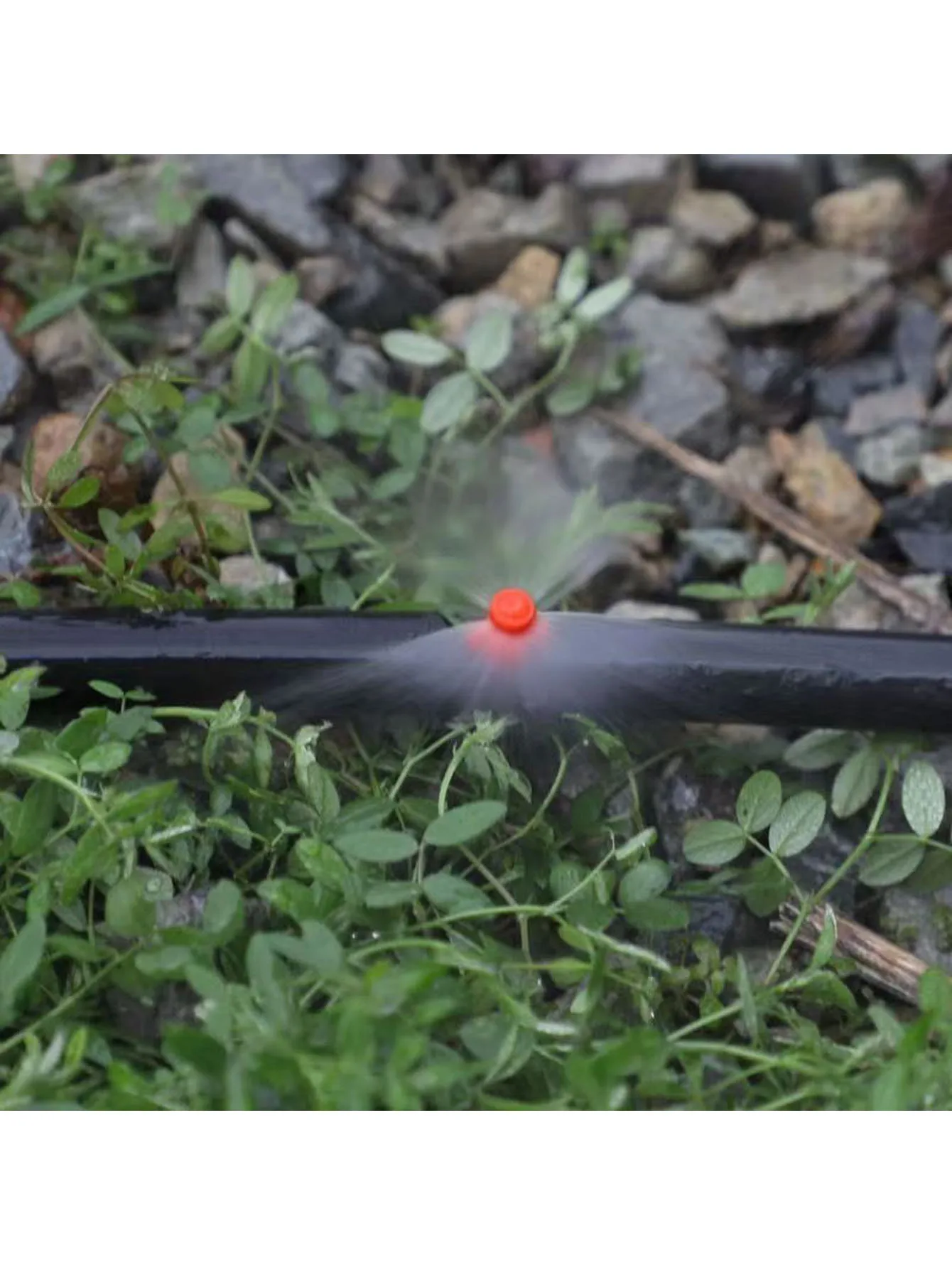 30/90pcs Adjustable 1/4 Inch Drip Emitters. 8-Hole Design, Ideal for Garden, Farm and Fruit Tree Watering Systems.