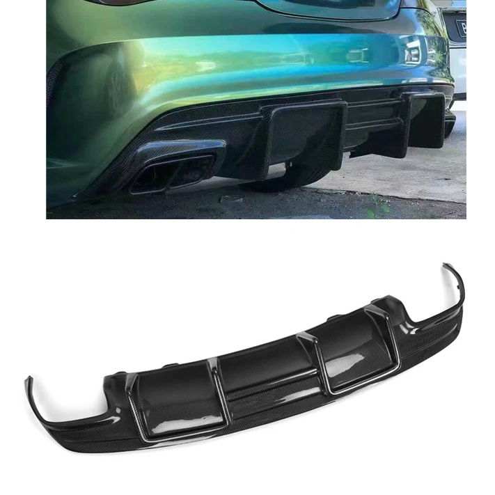 

Carbon Fiber Rear Bumper Facelift Diffuser for Mercedes Benz CLA Class W117 2014-2019 Sline Rear Diffuser