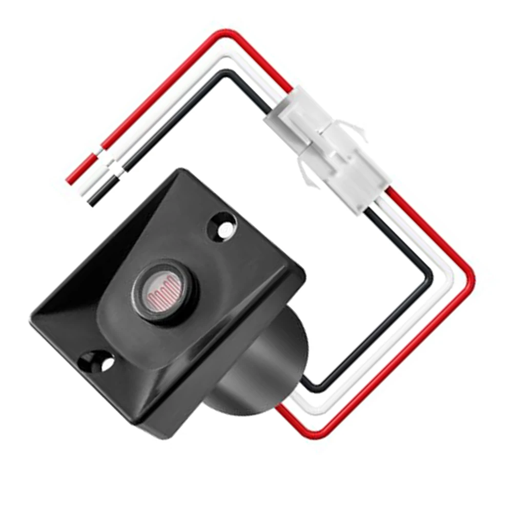 Automatic Outdoor Light Switch with Photocell Sensor for Pole Mounted Fixtures Supports 300W Incandescent 60W LED Load