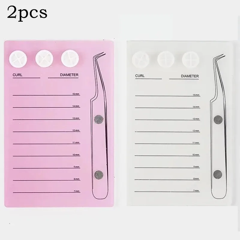 Acrylic Eyelash Holder False Lashes Tray Display Board Glue Pallet Cup Magnetic Suction Scale Plate Eyelash Extensions Supplies