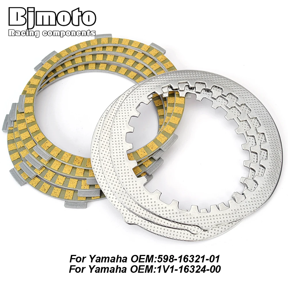 

Motorcycle Clutch Friction Plates For Yamaha DT50R DT50 4AD DT80LC DT80 53W TDR80 3GA TZM50R YZ80C YZ80D YZ80E YZ80G RD80LC
