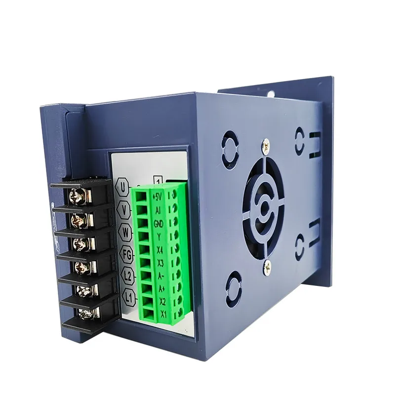 محول تردد صغير وبسيط 0.75 كيلو وات مدخل 220 فولت إلى ثلاث مراحل يدعم بروتوكول RS485 Modbus