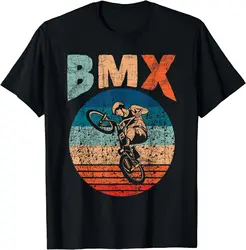 BMX - Bike Bicycle Rider Cyclist Racing Stunt Road Biking T-Shirt Mens Clothes Tops Graphic T Shirts Streetwear Camisetas