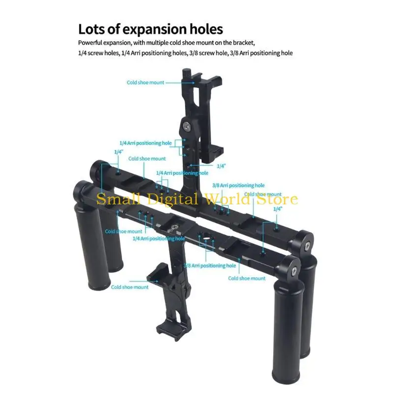 77UB DUAL RODHELD STILEFEL STABILIZER VIVE CAGE CAGE CASE CZYNKI RĘCZNE