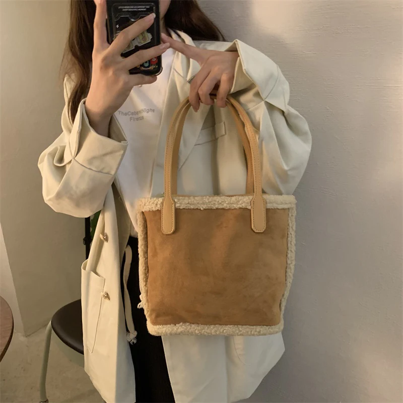 Shoulder Bags Women Leather Korean Fashion Large Capacity Luxury Office Lady Handbags Elegant All-match Tote Bag High Street