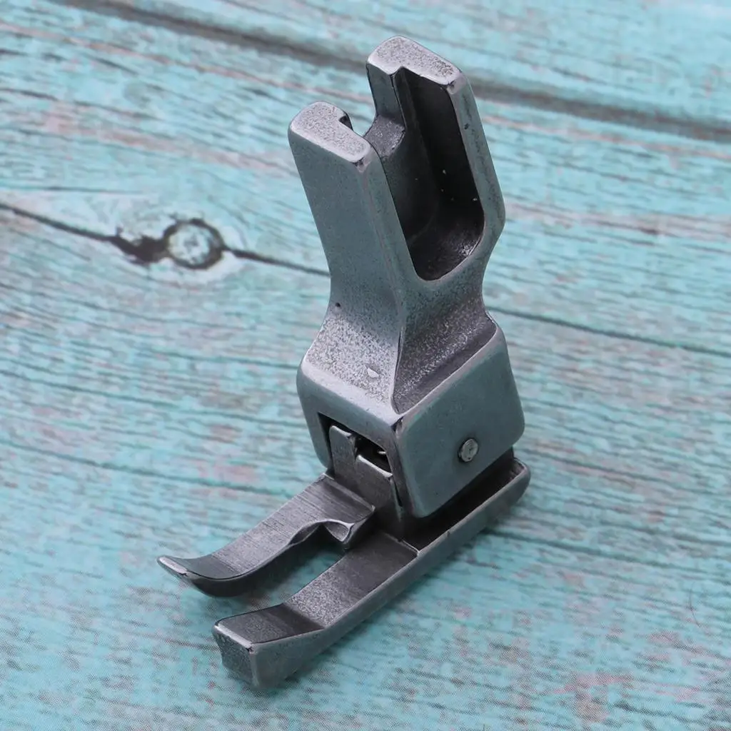 Industrial Sewing Presser Foot Steel Material Compensating Guide Foot for Single Needle and Flat Bed Machines