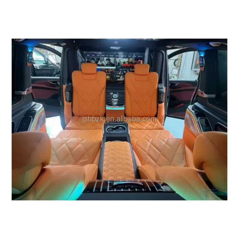 2024 Luxury MPV Business Auto Interior Accessories Vito V Class Car Tv Partition For Modified Automotive