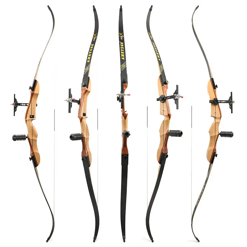 Archery 14-40LBS AME Polaris Recurve Bow Take Down Bow Set For Adults Practice Hunting Shooting