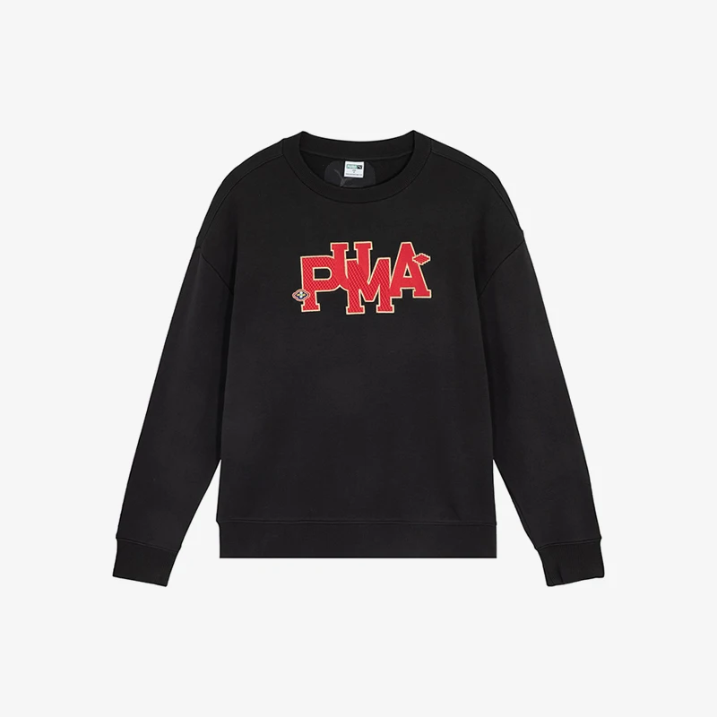 

Оригинальная женская повседневная спортивная толстовка Puma с круглым вырезом и принтом, модель 625839-01