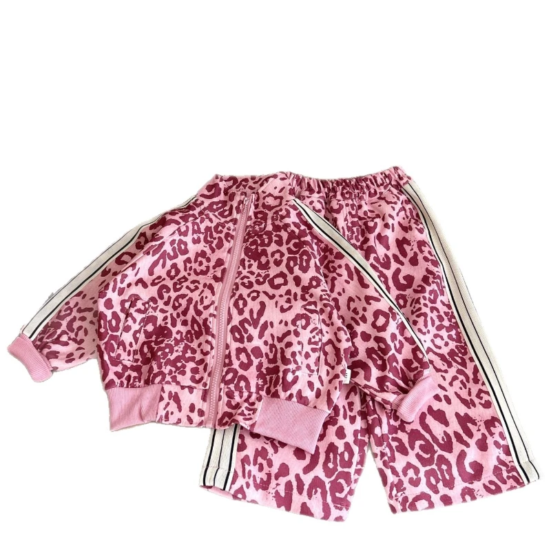 

New Spring Autumn Baby Girls Clothes Set Children Jacket Pants 2Pcs/Sets Infant Clothing Toddler Sports Costume Kids Tracksuits