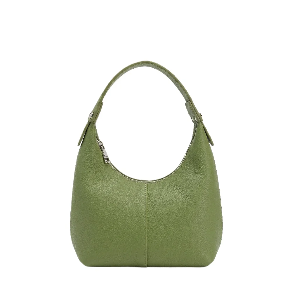 

Women Dumpling Bag Soft Underarm Shoulder Handbag Korean Style Minimalist Small Tote Purse