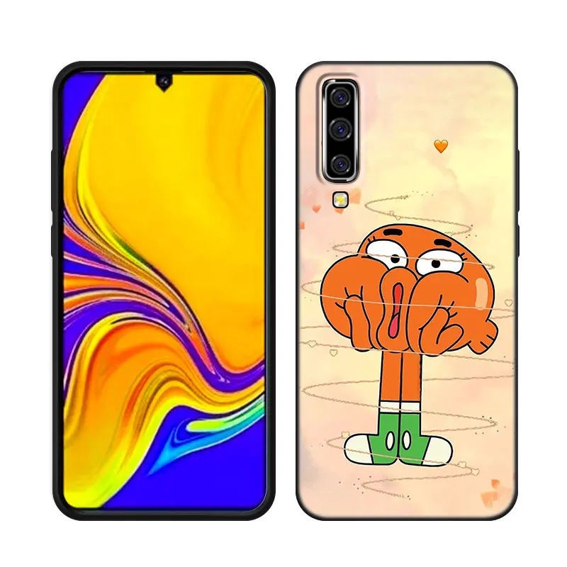 Gumball And Darwin Phone Case For Samsung A13 A22 A24 A32 4G A33 A34 A35 A52S A53 A54 A55 A73 5G A06 A12 A14 A15 A23 A51