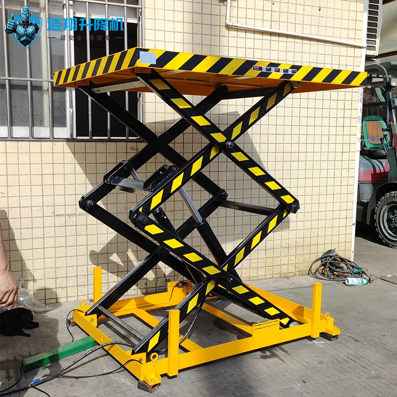 

Customized Stationary Scissor Lift Table/Fixed Hydraulic Lift/Underground Installation Scissors Lifting Platform