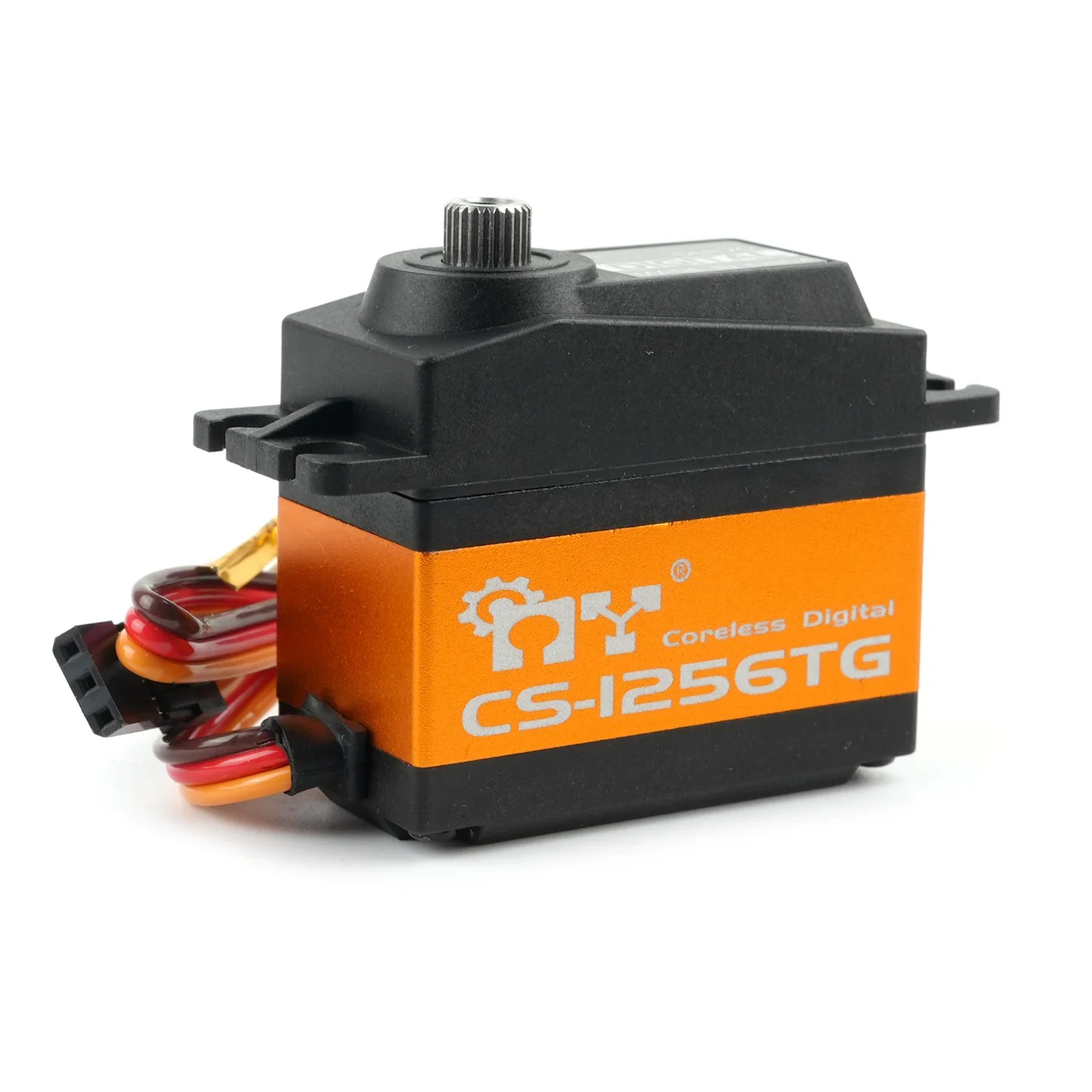 CS1256TG 20KG Coreless Servo High Torque Titanium Gear 0.15S Standard Digital Steering Motor For 1/8 1/10 RC Car Crawler DIY