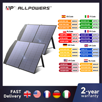 ALLPOWERS Foldable and Portable Solar Panel 100 / 200W Solar Battery Charger，Outdoor Emergency Backup Power for Powerstation etc