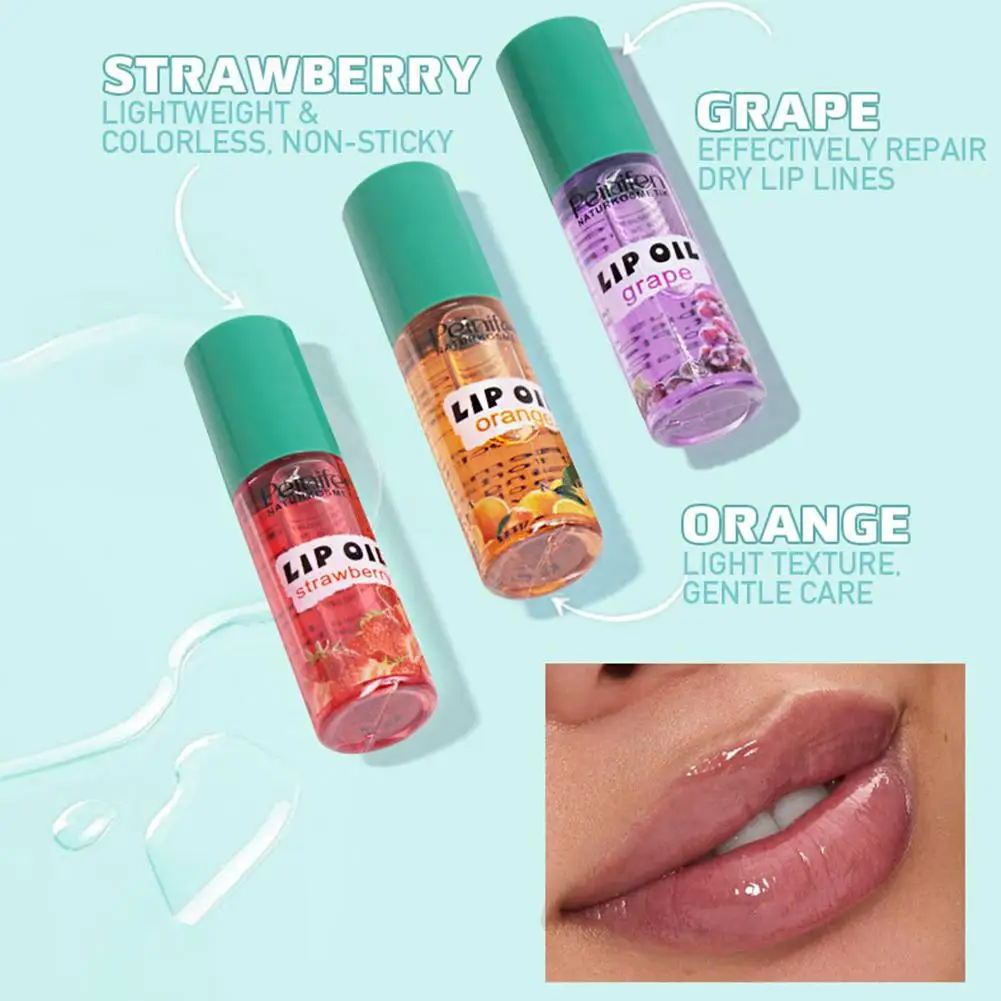 ชุดลิปบาล์มกลิ่นผลไม้ 6 ชิ้น ลิปกลอสเนื้อน้ำ ลิปออยล์ ลดเลือนริ้วรอยริมฝีปาก บำรุงริมฝีปากให้อวบอิ่ม ชุดดูแลความงามสำหรับริมฝีปากให้ชุ่มชื้น