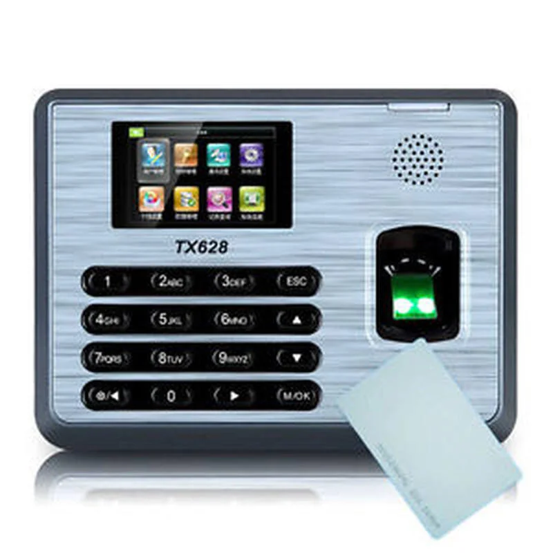 ZK Teco Time Attendance Free Sdk Fingerprint Biometric Staff RFID Recorder Clocking Management System Terminal Machine TX628